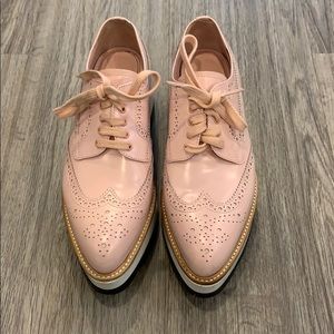 Authentic PRADA shoes, slightly worn.